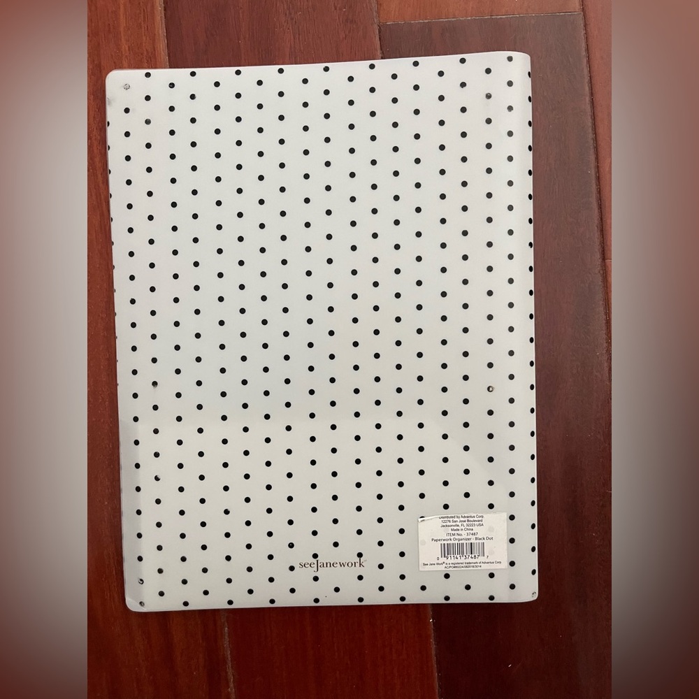 See Jane Work Polka Dot Multi Folder